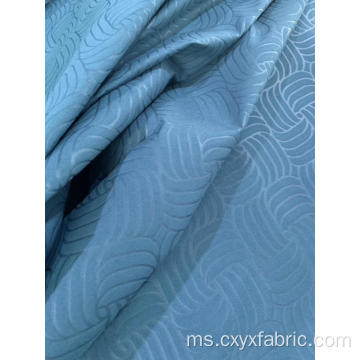 kain poliester putih dan padat microfiber emboss fabric